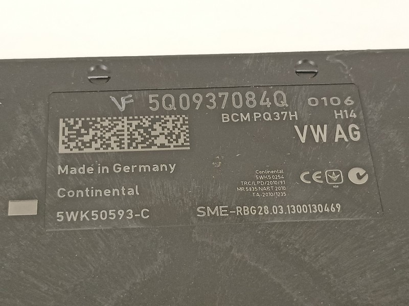 Recambio de modulo electronico para seat leon (5f1) fr referencia OEM IAM 5Q0937084Q  