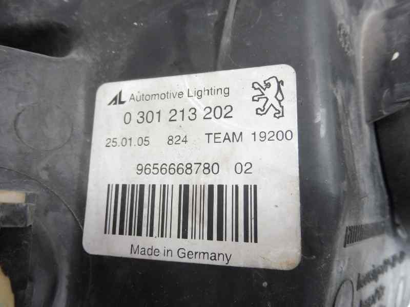 Recambio de faro derecho para peugeot 407 sw st confort pack referencia OEM IAM 9656668780 0301213202 