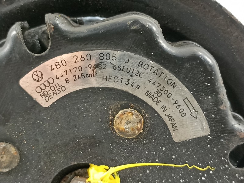 Recambio de compresor aire acondicionado para audi a6 avant (4b5) 2.5 tdi quattro referencia OEM IAM 4472208812 4B0260805J 