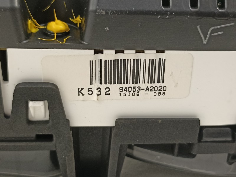 Recambio de cuadro instrumentos para kia cee´d drive referencia OEM IAM 94053A2020  