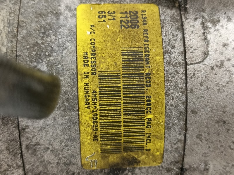 Recambio de compresor aire acondicionado para ford focus berlina (cap) ambiente (d) referencia OEM IAM 4M5H19D629AE  