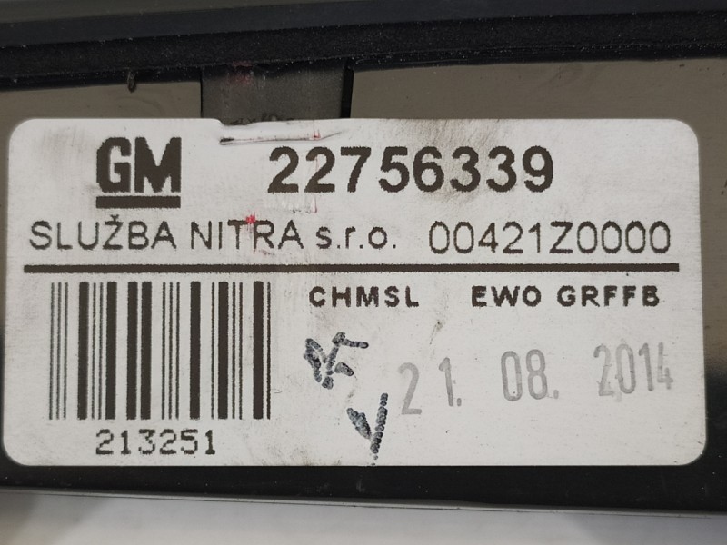 Recambio de luz central de freno para opel insignia berlina excellence referencia OEM IAM 22756339  