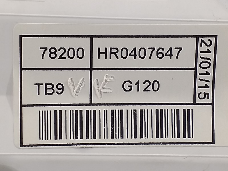 Recambio de cuadro instrumentos para honda civic tourer (fk) comfort referencia OEM IAM 78200G120 HR0407647 TB9G12078200