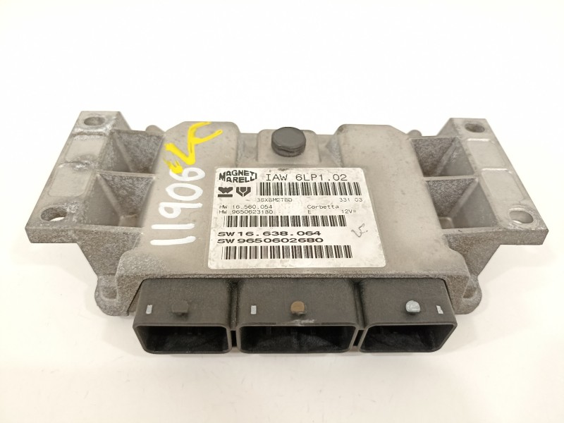Recambio de centralita motor uce para peugeot 307 cc (s1) 2.0 referencia OEM IAM 9650602680  