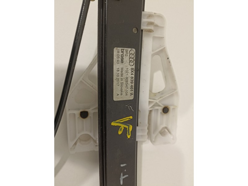 Recambio de elevalunas trasero izquierdo para audi a1 (8xk) attraction referencia OEM IAM 8X4839461A 8K0959812A 