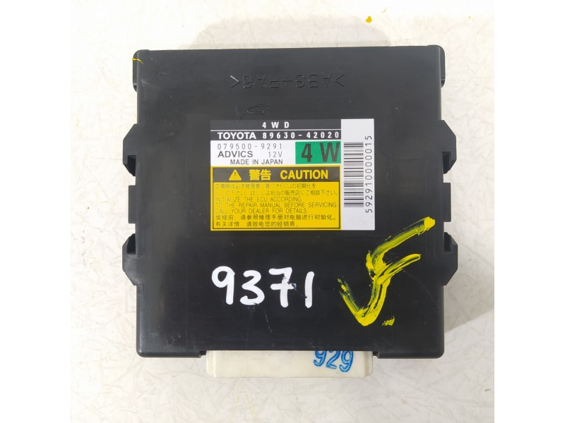 Recambio de modulo electronico para toyota rav 4 (a3) sol cross sport referencia OEM IAM 8963042020  