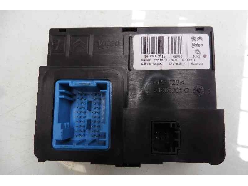 Recambio de centralita aire acondicionado para peugeot 308 sw allure referencia OEM IAM 9678007680 E1074595F 