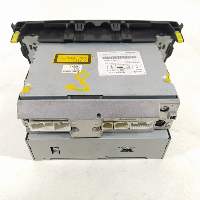 Recambio de sistema audio / radio cd para toyota rav 4 (a3) sol cross sport referencia OEM IAM 8612042220  