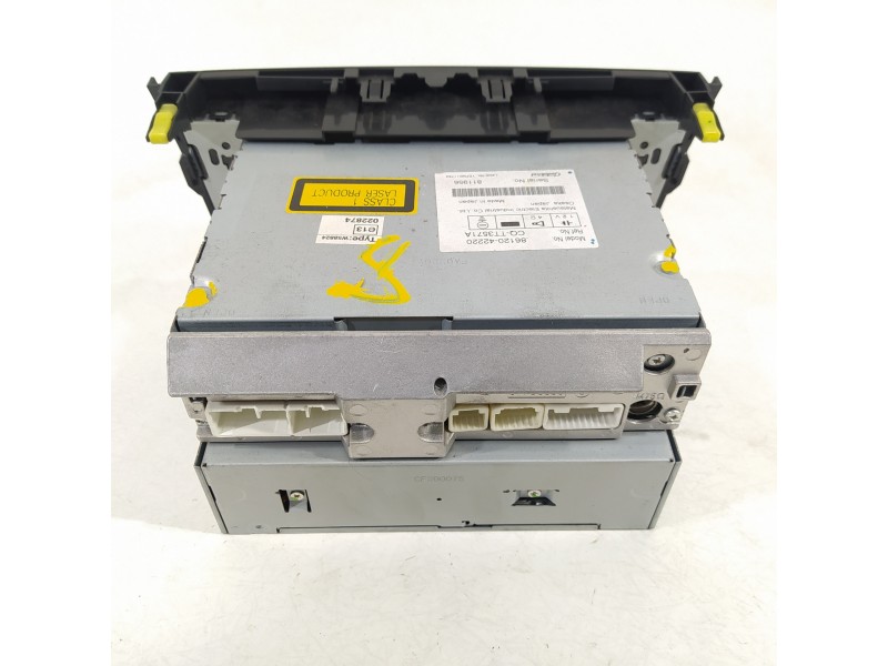 Recambio de sistema audio / radio cd para toyota rav 4 (a3) sol cross sport referencia OEM IAM 8612042220  
