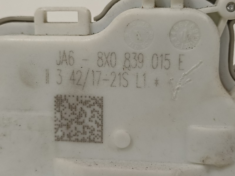 Recambio de cerradura puerta trasera izquierda para audi a1 (8xk) attraction referencia OEM IAM 8X0839015E  