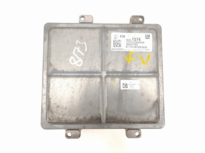 Recambio de centralita motor uce para opel zafira (c) excellence start/stop referencia OEM IAM 55501574 395357783 