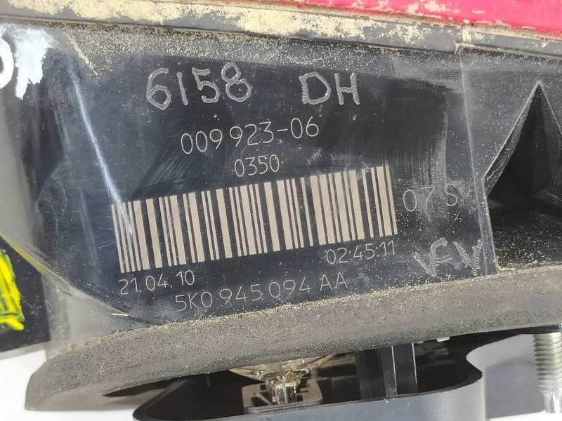 Recambio de piloto trasero derecho en porton para volkswagen golf vi (5k1) sport referencia OEM IAM 5K0945094AA  