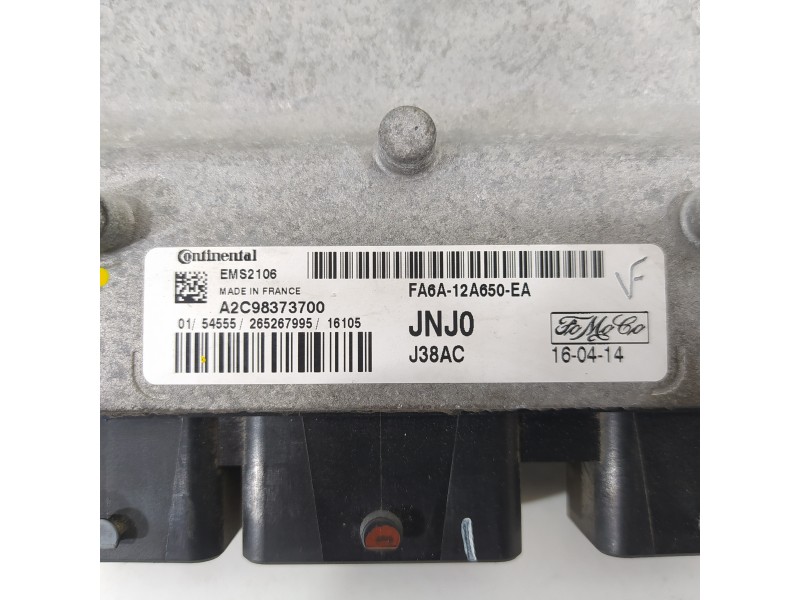 Recambio de centralita motor uce para ford fiesta (ccn) trend referencia OEM IAM FA6A12A650EA A2C98373700 