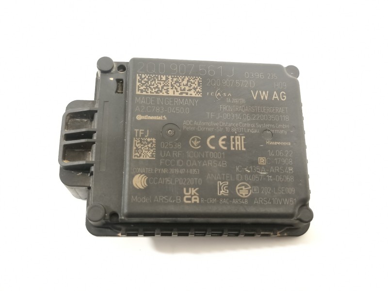 Recambio de modulo electronico para seat ibiza (kj1) fr referencia OEM IAM 2Q0907561J 2Q0907572D 