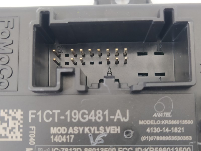 Recambio de modulo electronico para ford kuga (cbs) st-line referencia OEM IAM F1CT19G481AJ  