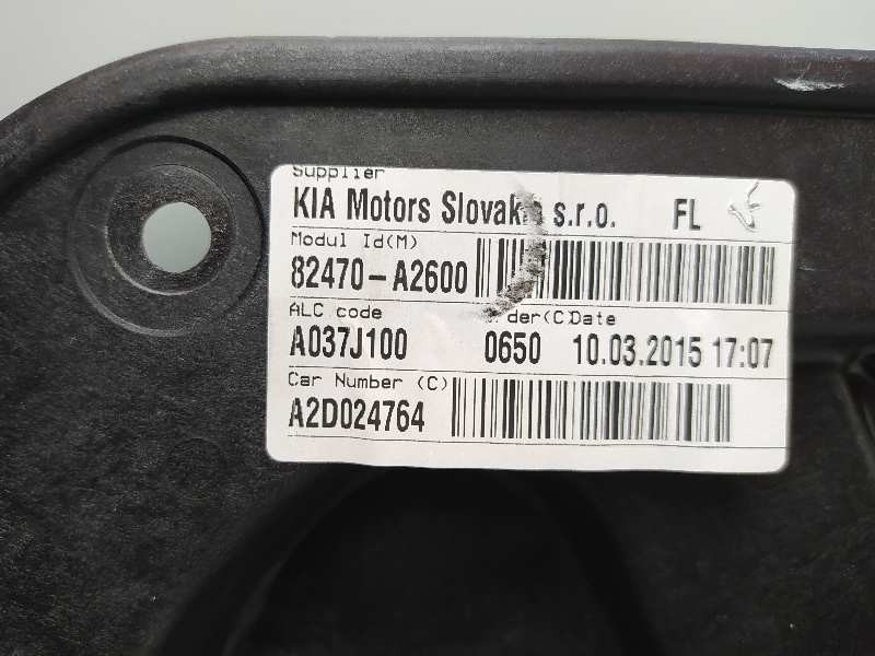 Recambio de elevalunas delantero izquierdo para kia cee´d drive referencia OEM IAM 82470A2600 82450A2710 