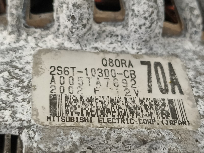 Recambio de alternador para ford fusion (cbk) elegance referencia OEM IAM 2S6T10300CB  