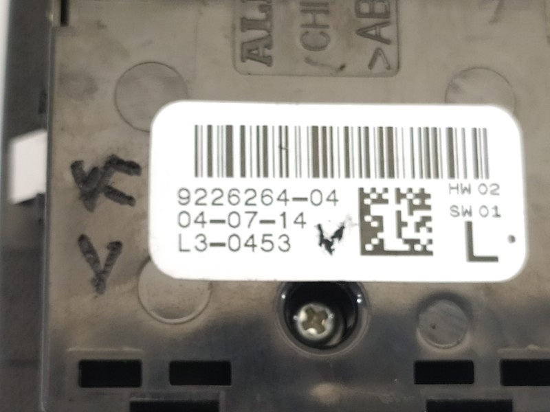 Recambio de mando elevalunas delantero izquierdo para bmw serie 2 coupe (f22) 218d referencia OEM IAM 922626404  