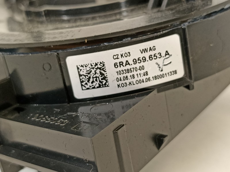 Recambio de anillo airbag para seat ibiza (kj1) reference plus referencia OEM IAM 6RA959653A  