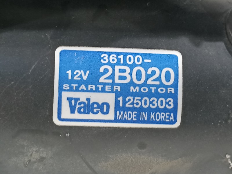 Recambio de motor arranque para hyundai i30 classic referencia OEM IAM 361002B020  