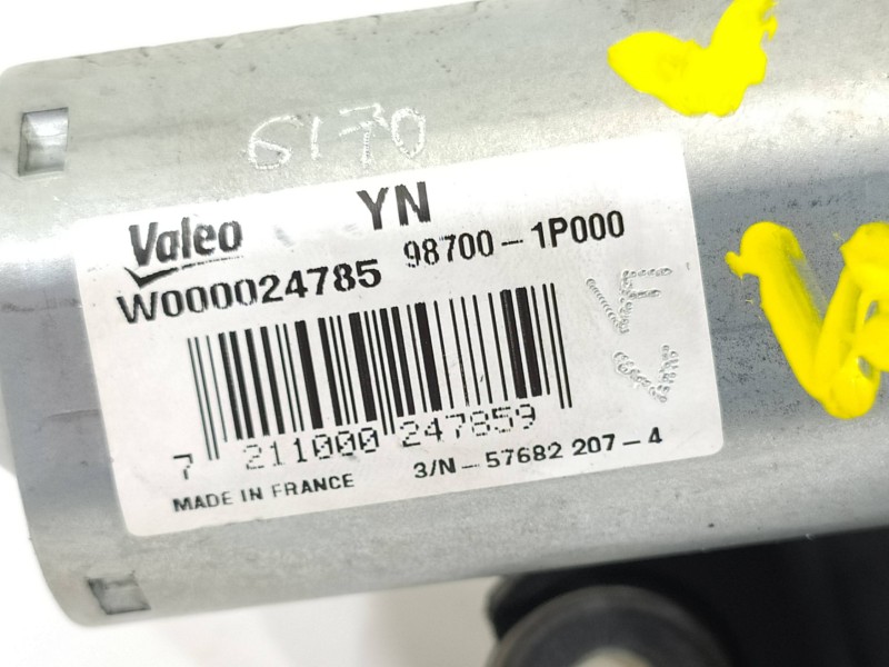 Recambio de motor limpia trasero para kia venga concept referencia OEM IAM 987001P000  