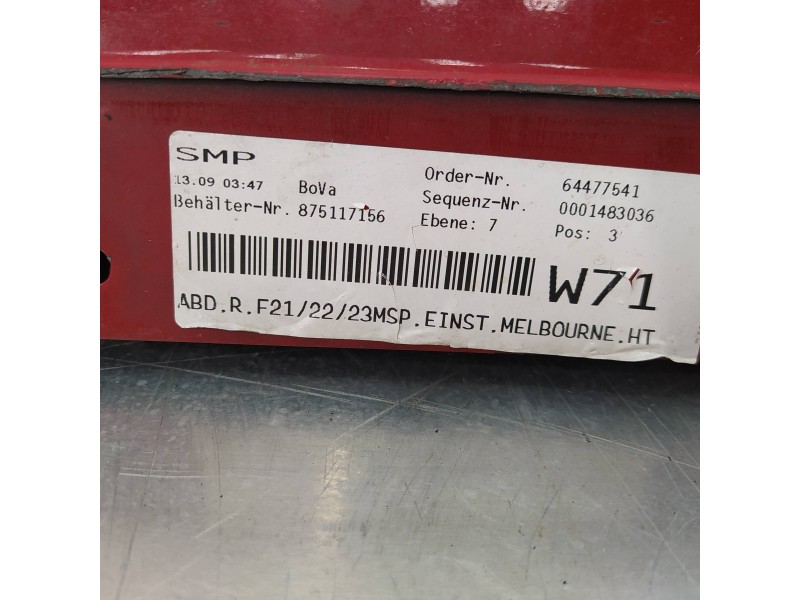 Recambio de faldon lateral para bmw serie 2 coupe (f22) 218d referencia OEM IAM 51778051948 15857711 875117156