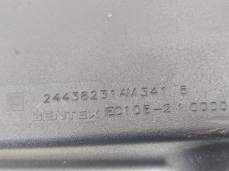 Recambio de espejo interior para opel zafira b cosmo referencia OEM IAM 24438231  