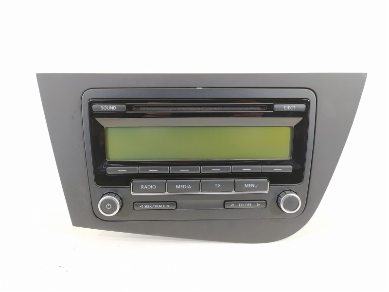 Recambio de sistema audio / radio cd para seat leon (1p1) reference copa referencia OEM IAM 5P0035186B  
