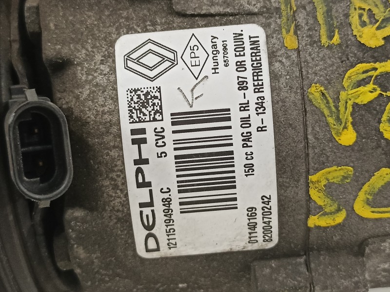 Recambio de compresor aire acondicionado para renault scenic ii authentique referencia OEM IAM 8200470242  