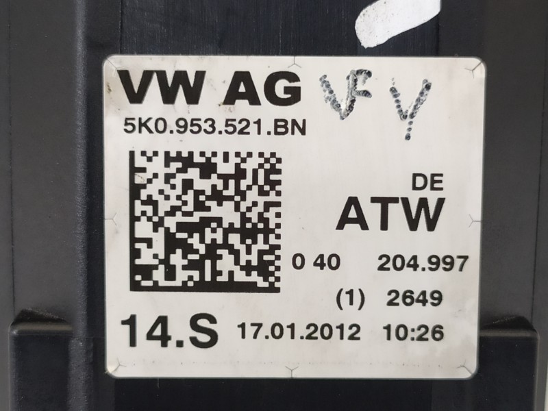 Recambio de mando intermitentes para seat leon (1p1) reference copa referencia OEM IAM 5K0953502M 5K0953521BN 