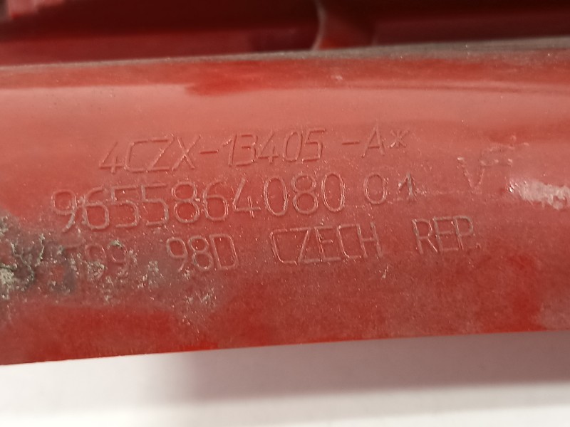 Recambio de piloto trasero izquierdo para citroën c4 berlina collection referencia OEM IAM 9655864080  