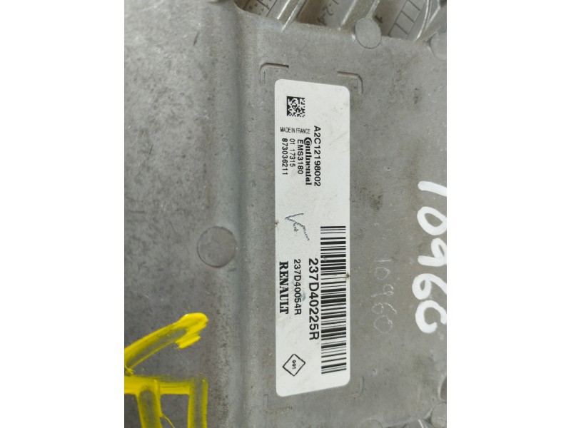 Recambio de centralita motor uce para renault zoe bose referencia OEM IAM 237D40225R  