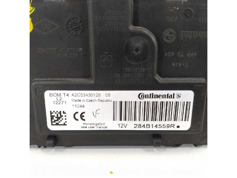 Recambio de modulo electronico para dacia lodgy laureate referencia OEM IAM 284B14559R BCMT4 A2C53430128