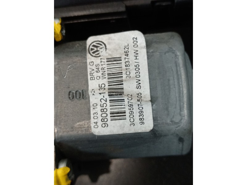 Recambio de elevalunas delantero derecho para volkswagen passat berlina (3c2) edition plus referencia OEM IAM 3C1837756K 3C18374