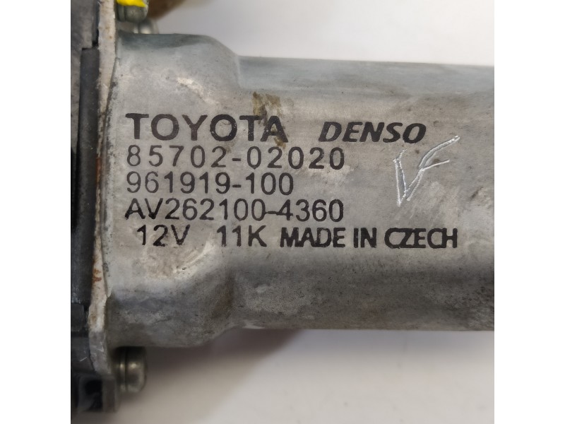 Recambio de motor elevalunas trasero derecho para toyota avensis (t27) active referencia OEM IAM 8570202020 912017103 