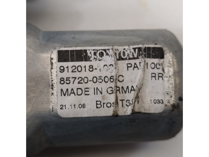 Recambio de motor elevalunas trasero izquierdo para toyota avensis (t27) active referencia OEM IAM 8570102010 961920100 912018