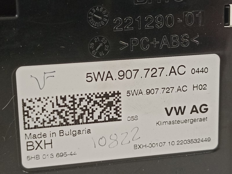 Recambio de modulo electronico para skoda octavia combi (5e5) ambition referencia OEM IAM 5WA907727AC  