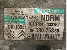 Recambio de compresor aire acondicionado para peugeot 308 sw premium referencia OEM IAM 9659875880   2