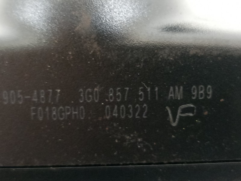 Recambio de espejo interior para seat arona xperience referencia OEM IAM 3G0857511AM  