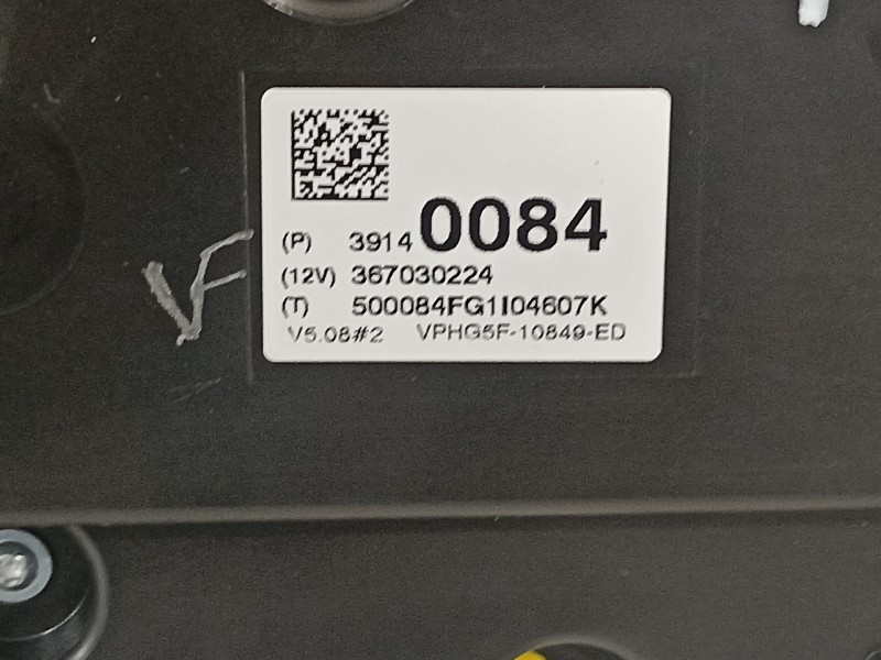 Recambio de cuadro instrumentos para opel corsa e selective referencia OEM IAM 39140084  