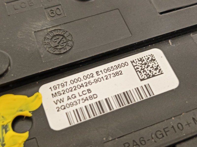 Recambio de caja reles / fusibles para seat arona xperience referencia OEM IAM 2Q0937548D  