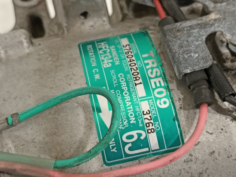 Recambio de compresor aire acondicionado para honda accord berlina (cu) elegance referencia OEM IAM 57604020A1  