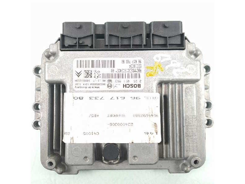 Recambio de centralita motor uce para citroën c4 berlina collection referencia OEM IAM 9661773380 0281011863 