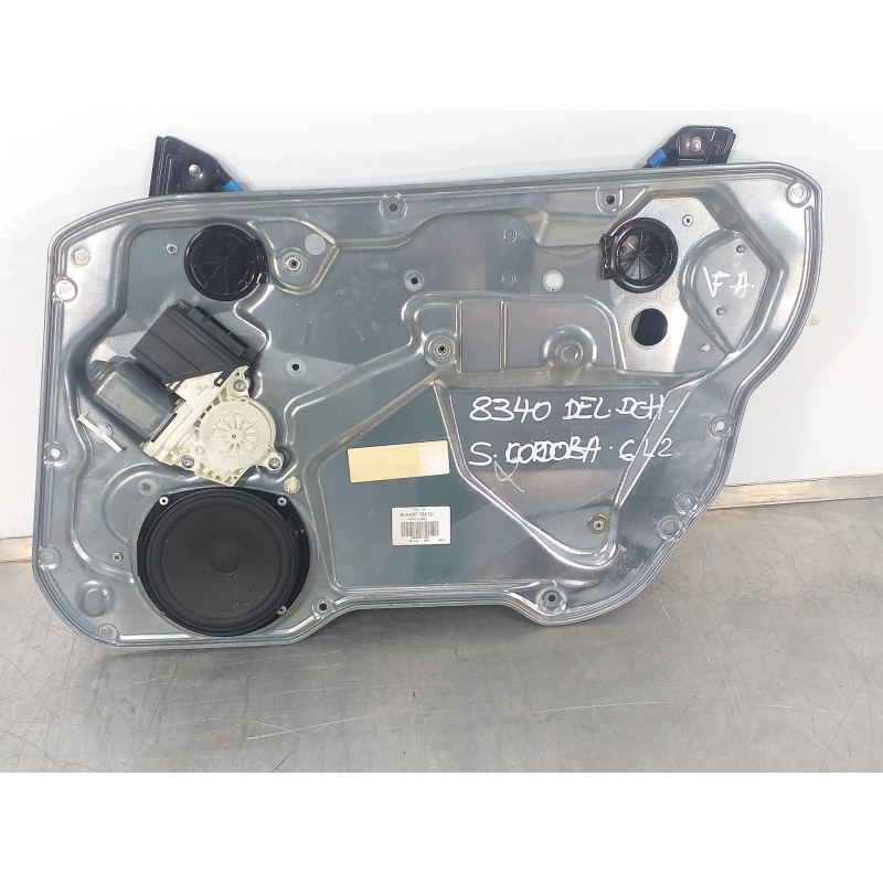 Recambio de elevalunas delantero derecho para seat cordoba berlina (6l2) reference referencia OEM IAM 6L4837752DJ 6L4837756N 