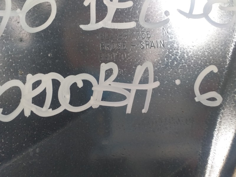 Recambio de elevalunas delantero derecho para seat cordoba berlina (6l2) reference referencia OEM IAM 6L4837752DJ 6L4837756N 