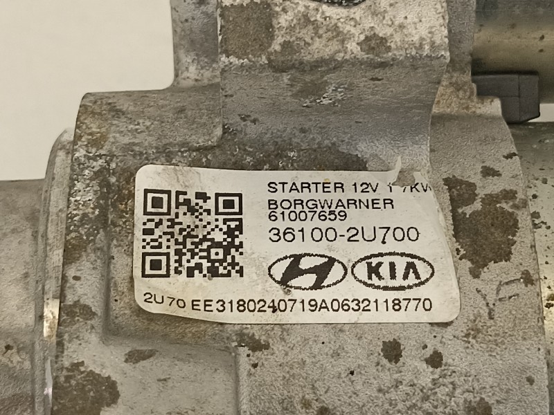 Recambio de motor arranque para hyundai tucson essence 2wd referencia OEM IAM 361002U700  