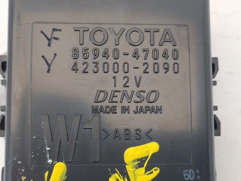 Recambio de modulo electronico para toyota prius zvw40(w)/zvw40l (zvw40) referencia OEM IAM 8594047040 4230002090 