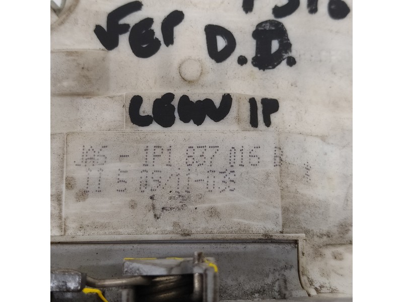 Recambio de cerradura puerta delantera derecha para seat leon (1p1) reference copa referencia OEM IAM 1P1837016B  