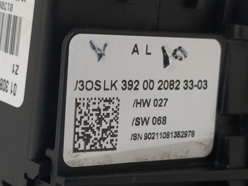 Recambio de mando intermitentes para bmw serie 3 cabrio (e93) 325d referencia OEM IAM 39200208233 6989557 01108160