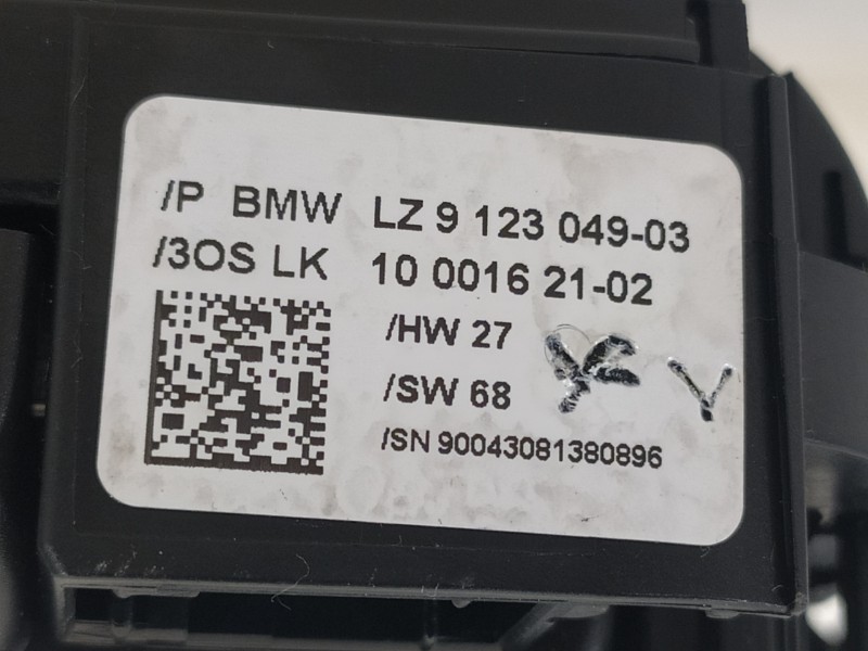 Recambio de mando intermitentes para bmw serie 3 cabrio (e93) 325d referencia OEM IAM 39200208233 6989557 01108160